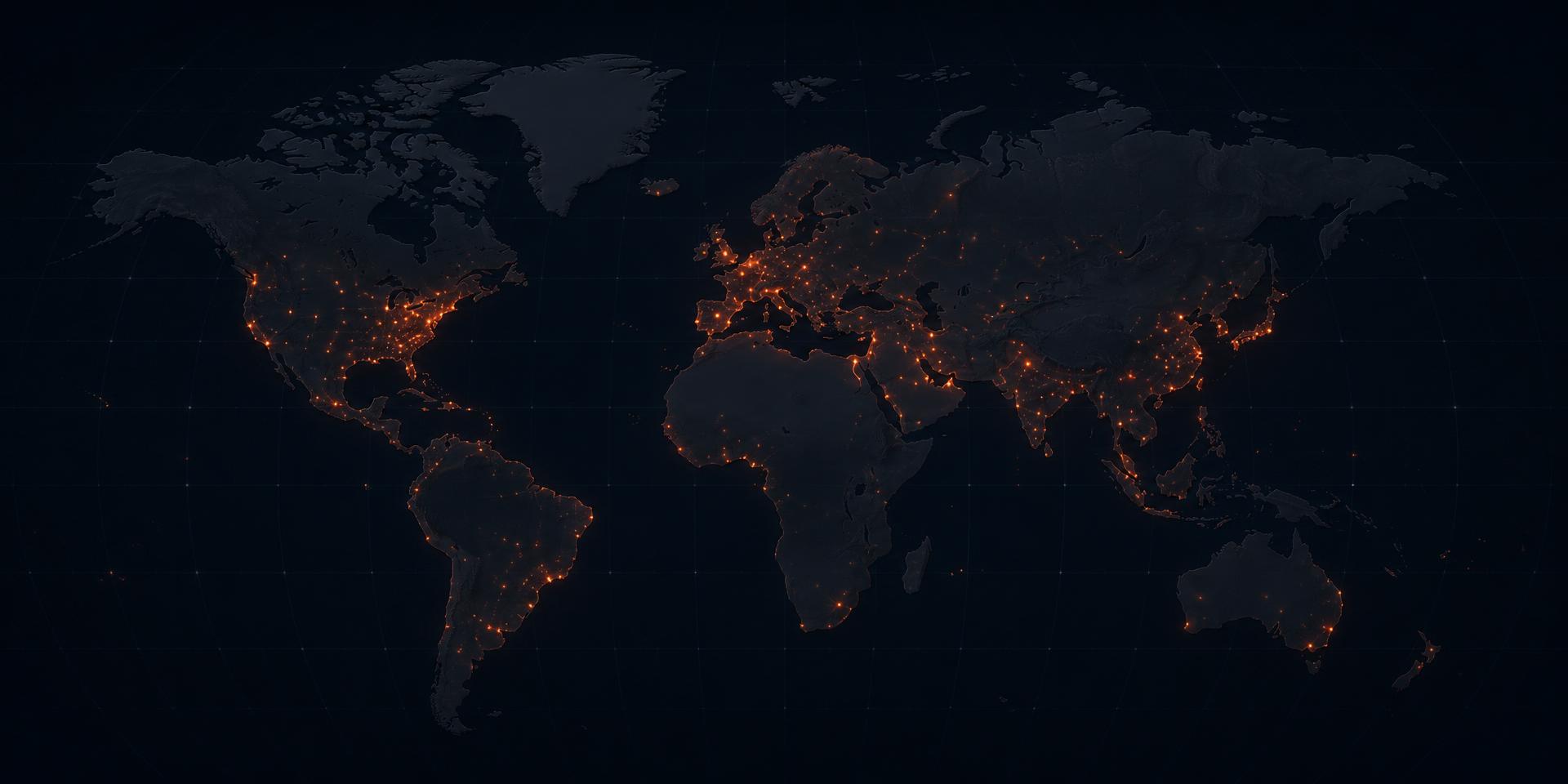 World map with PoliceFight event regions
